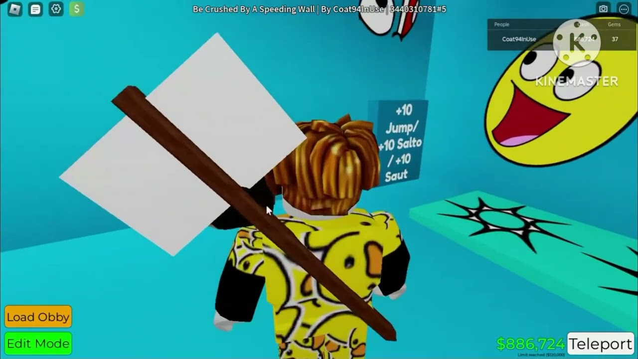 My New Obby Creator Speeding Wall Tour With 3 Other Obbies! 