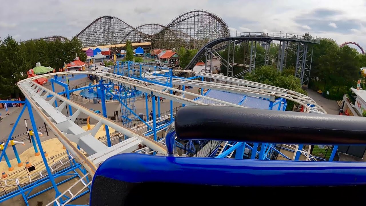 Nordic Toboggan: РЕДКИЕ американские горки Wild Mouse от первого лица в 4K! | La Ronde Quebec [Ав...