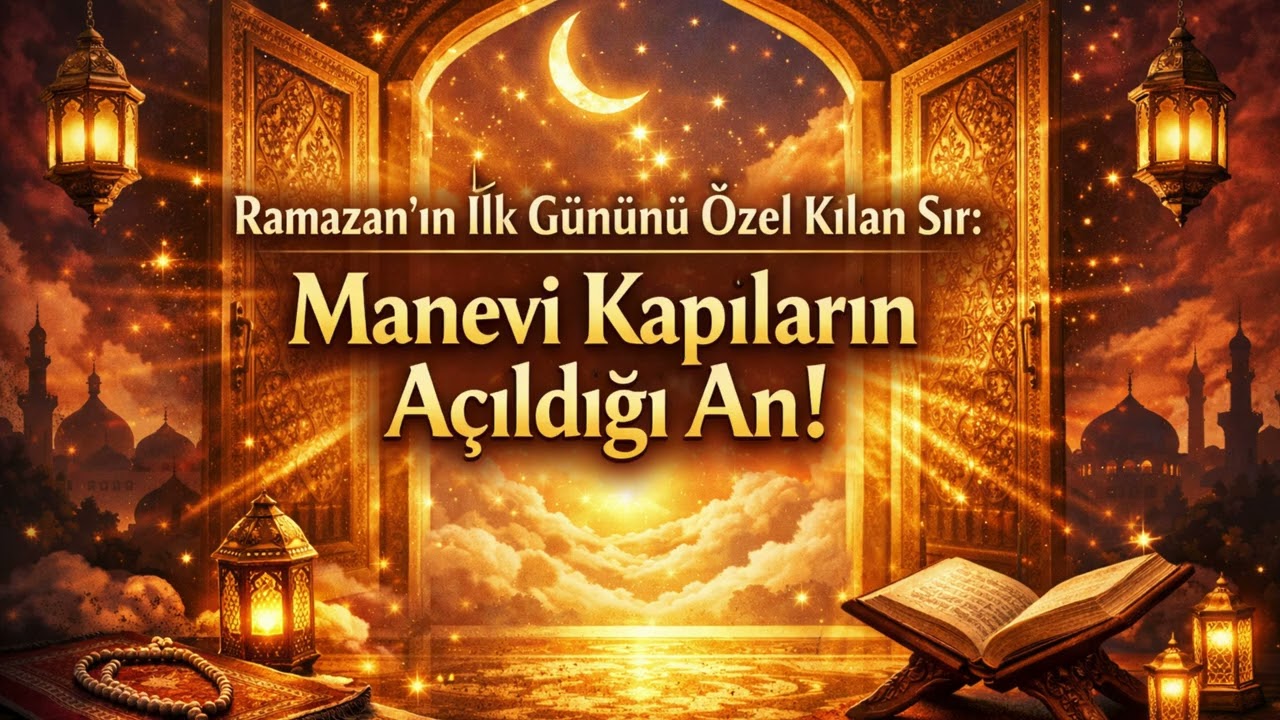 Ramazan’ın İlk Gününü Özel Kılan Sır: Manevi Kapıların Açıldığı An!