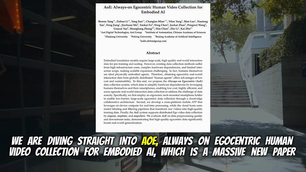 AoE: Always-on Egocentric Human Video Collection for Embodied AI (Feb 2026)