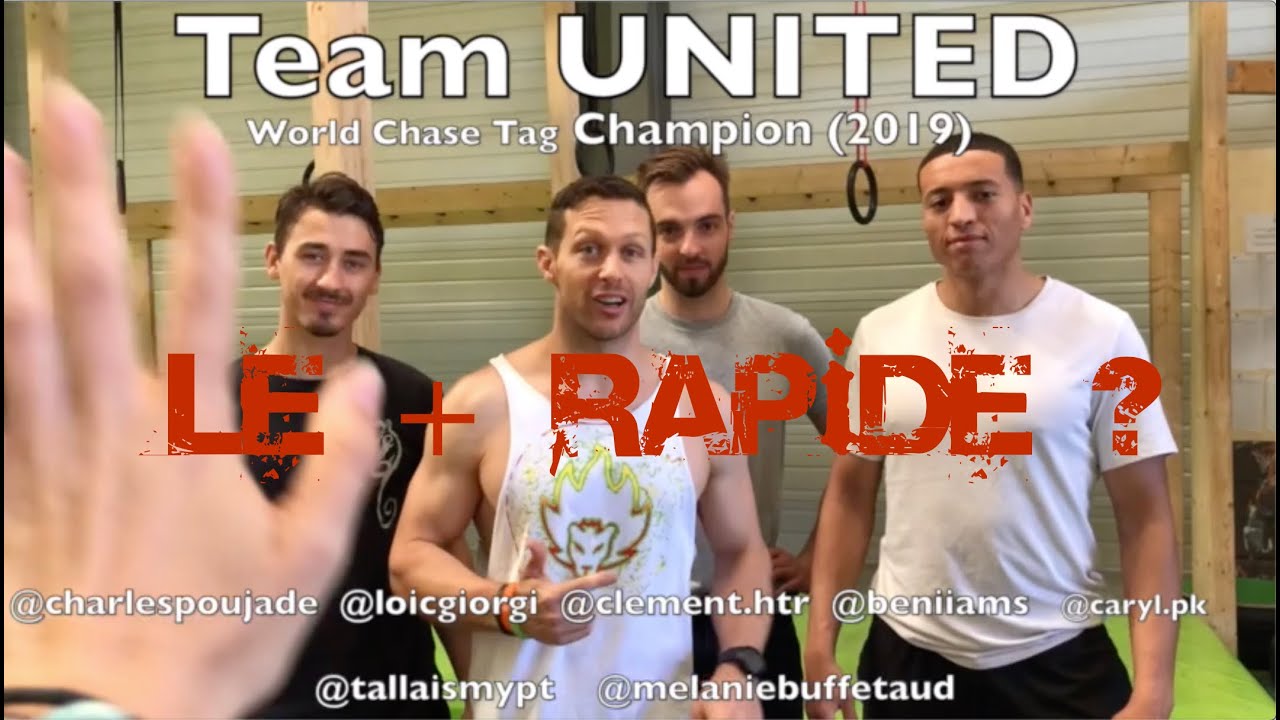 Les CHAMPIONS du monde de WORLD CHASE TAG défient le N.1 mondial en parkour speed run !