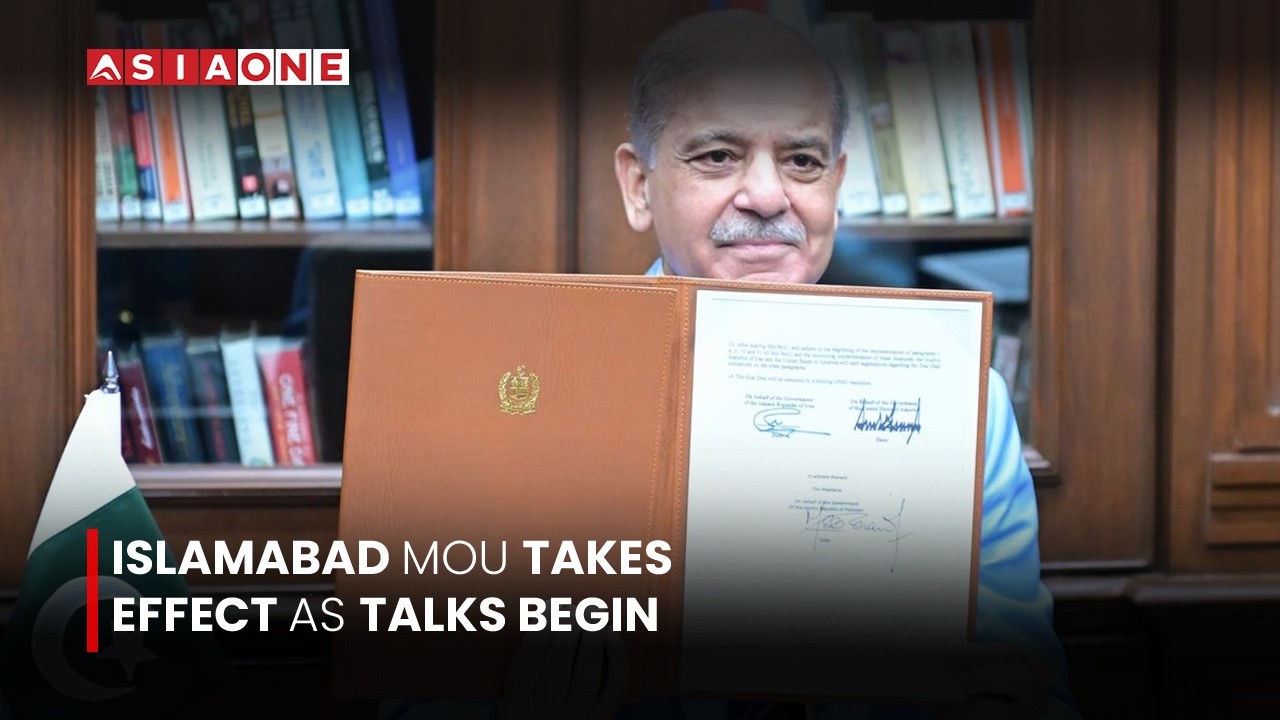 U.S. and Iran Sign Islamabad MoU, Launch 60-Day Negotiation Process for Final Settlement | Asia One