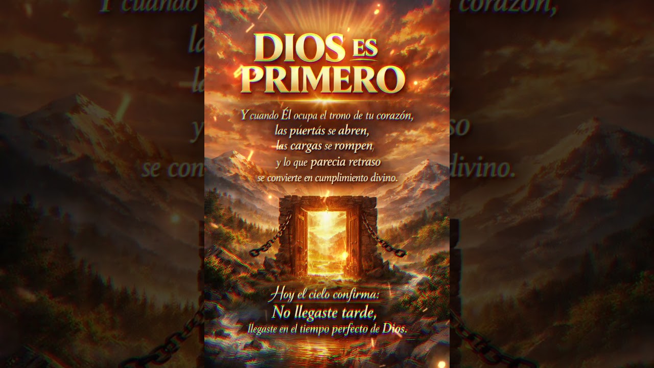 Dios es PRIMERO!!!🔥🔥🔥