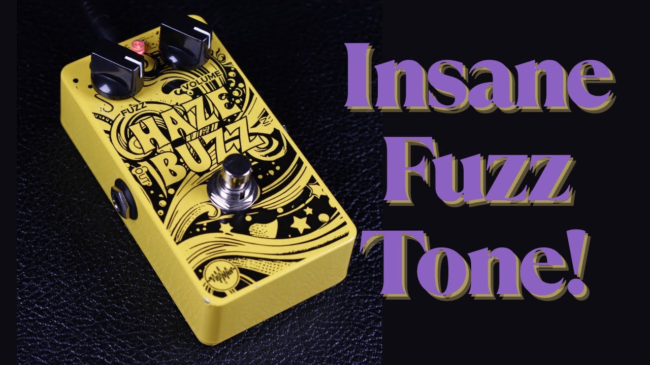 DIY Dallas Arbiter Fuzz Face Clone &ndash; HAZE BUZZ Pedal Demo [Silicon Transistors]