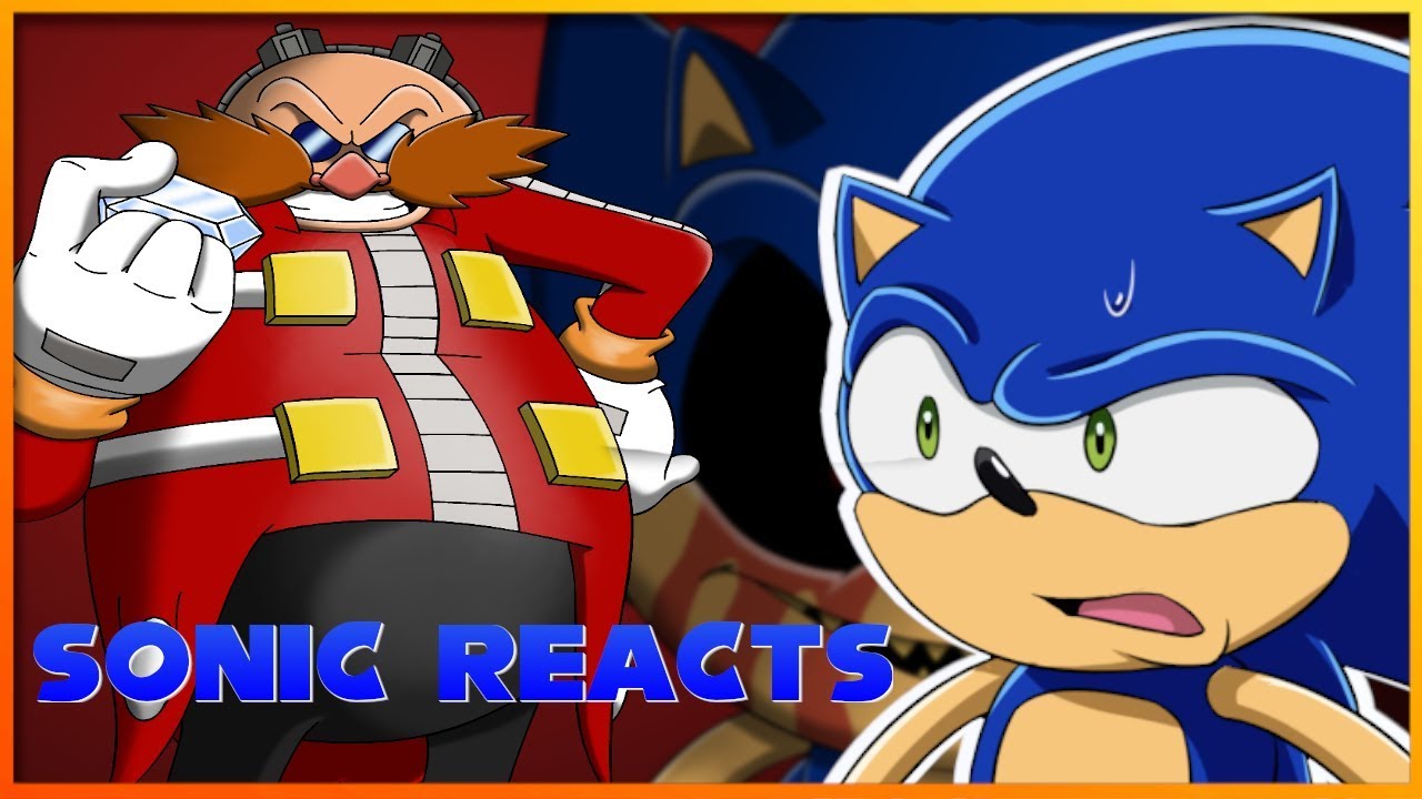 WHATS HAPPENING TO ME!! Sonic Reacts Eggman Chaos Emerald