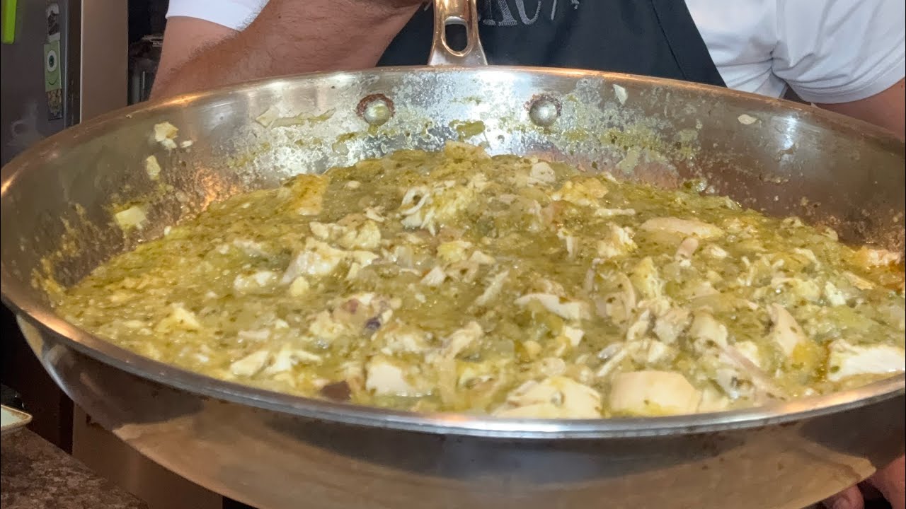 Простой воскресный обед из остатков курицы.