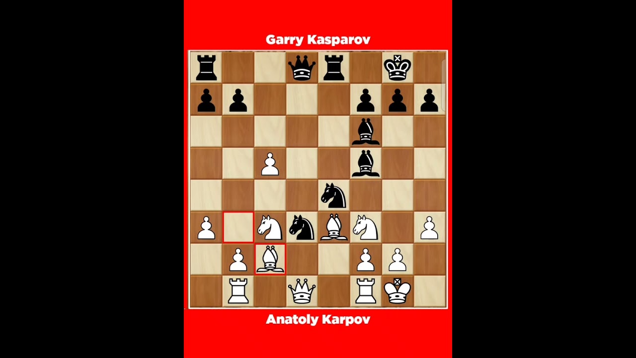 Anatoly Karpov vs Garry Kasparov √ World Championship Moscow Russia, 1985.