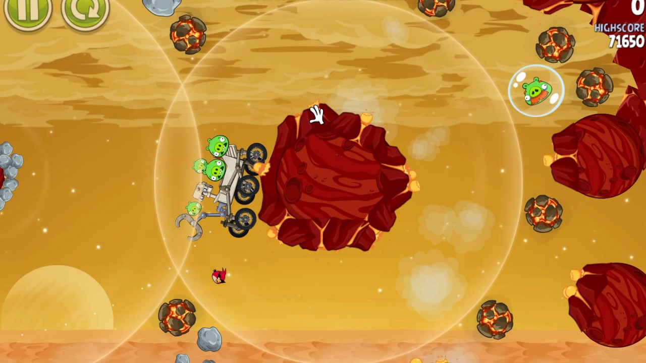QSPX - Angry Birds Space (All bosses) part 1 By Alex