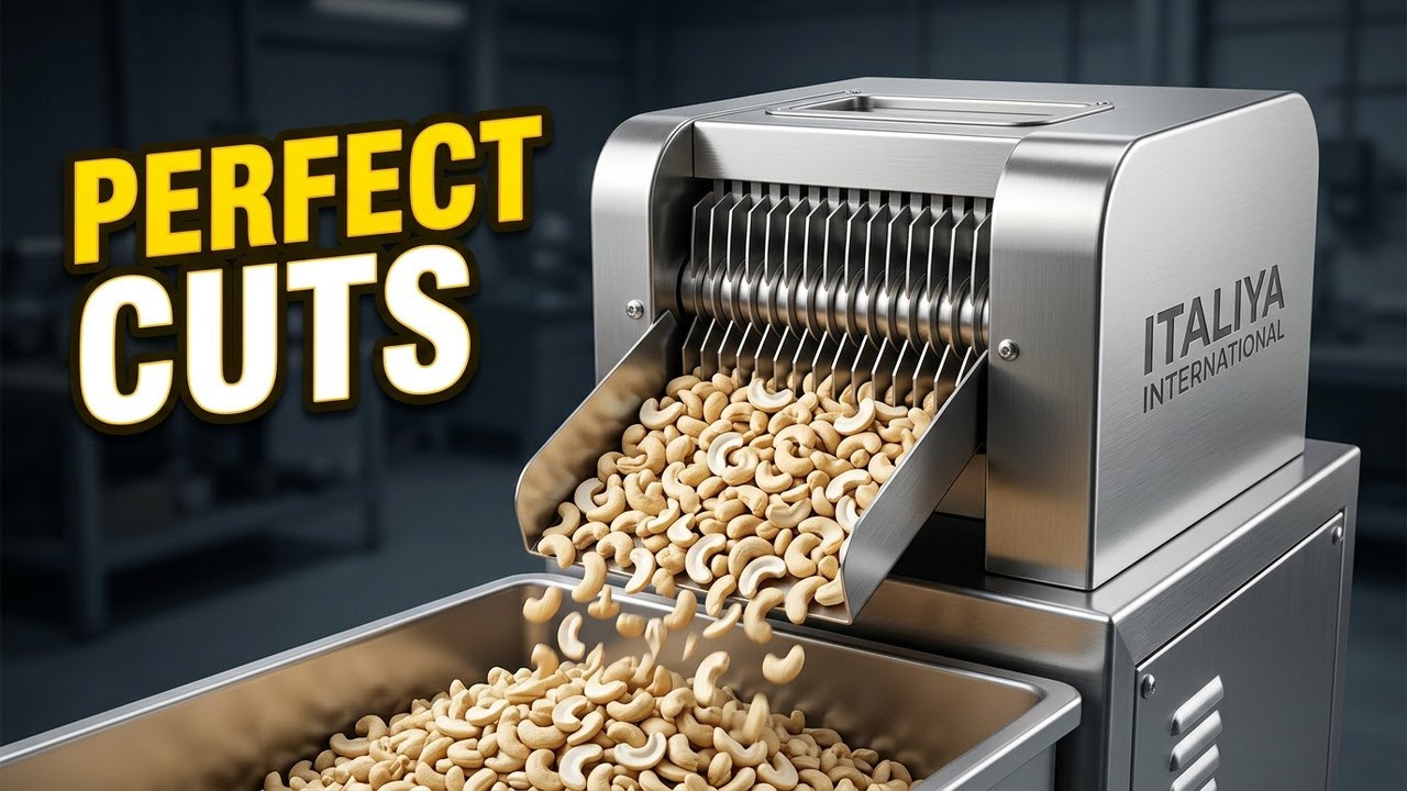 Latest 14 Blade Cashew Cutting Machine