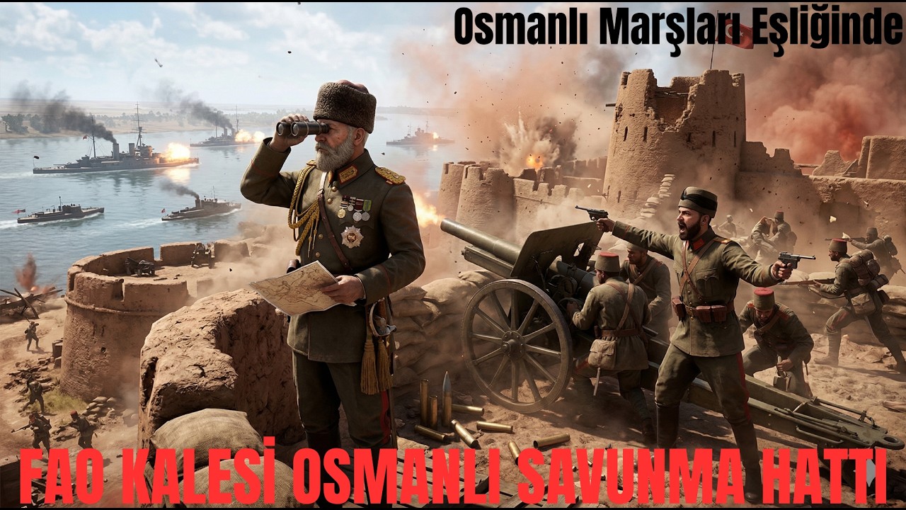 BattleField 1 Fao Kalesi Osmanlı İmp. Savunma Müzikli & Swenled