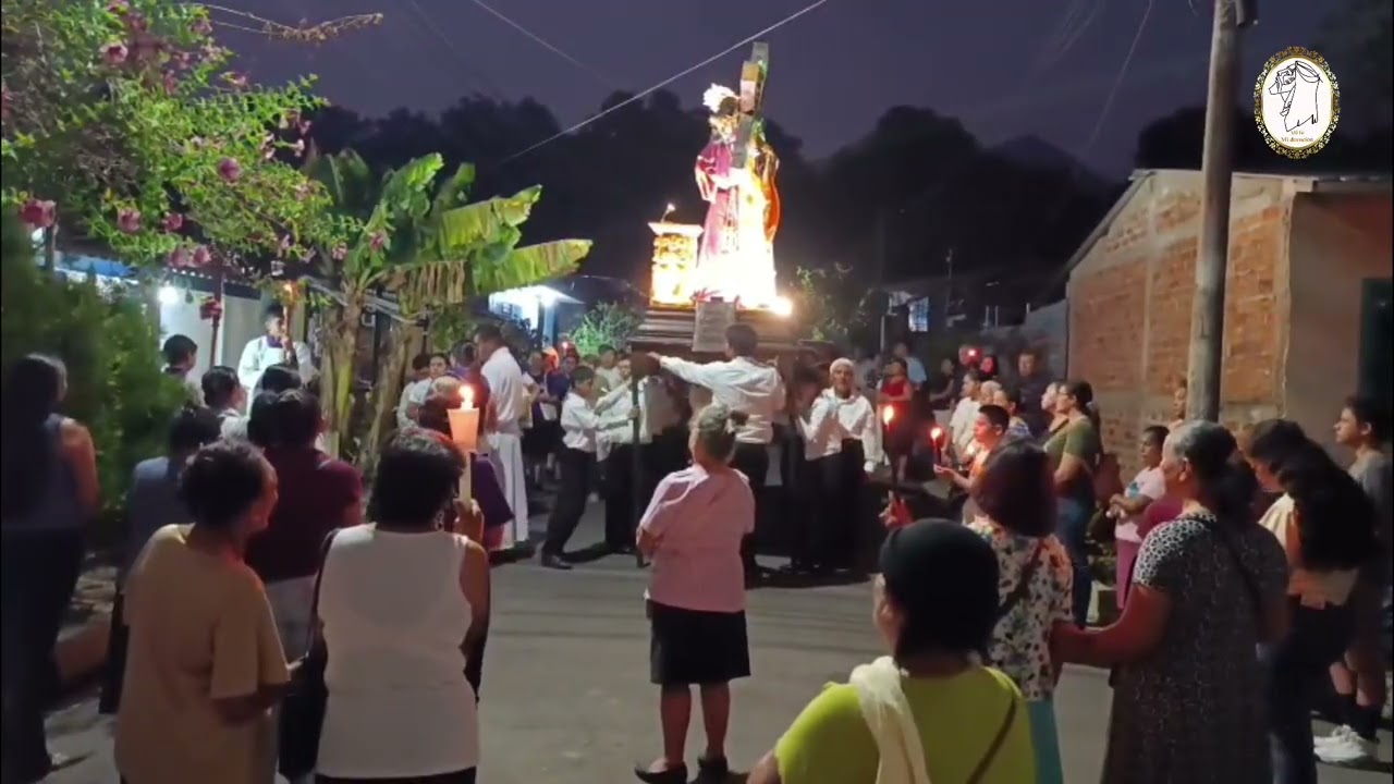 Segundo Vía Crucis, parroquia El Calvario de Zacatecoluca. Sector Santa Marta.