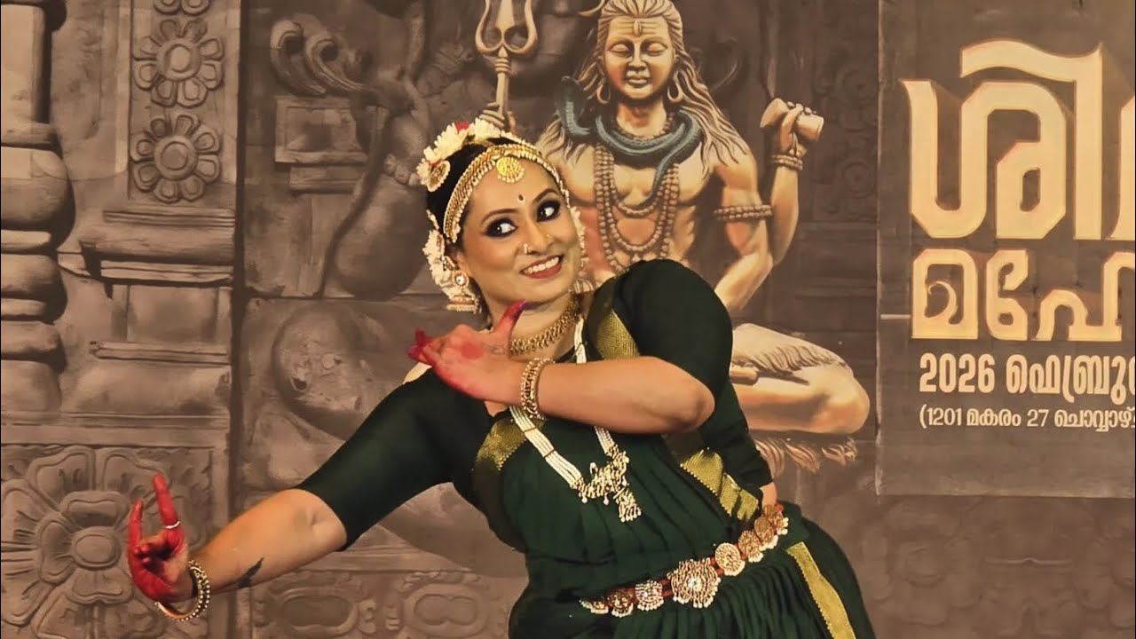 Gopalala Pahimam❤️ Bharatanatyam performance at Mammiyur Siva Temple on 14.02.2026 for Sivarathri 