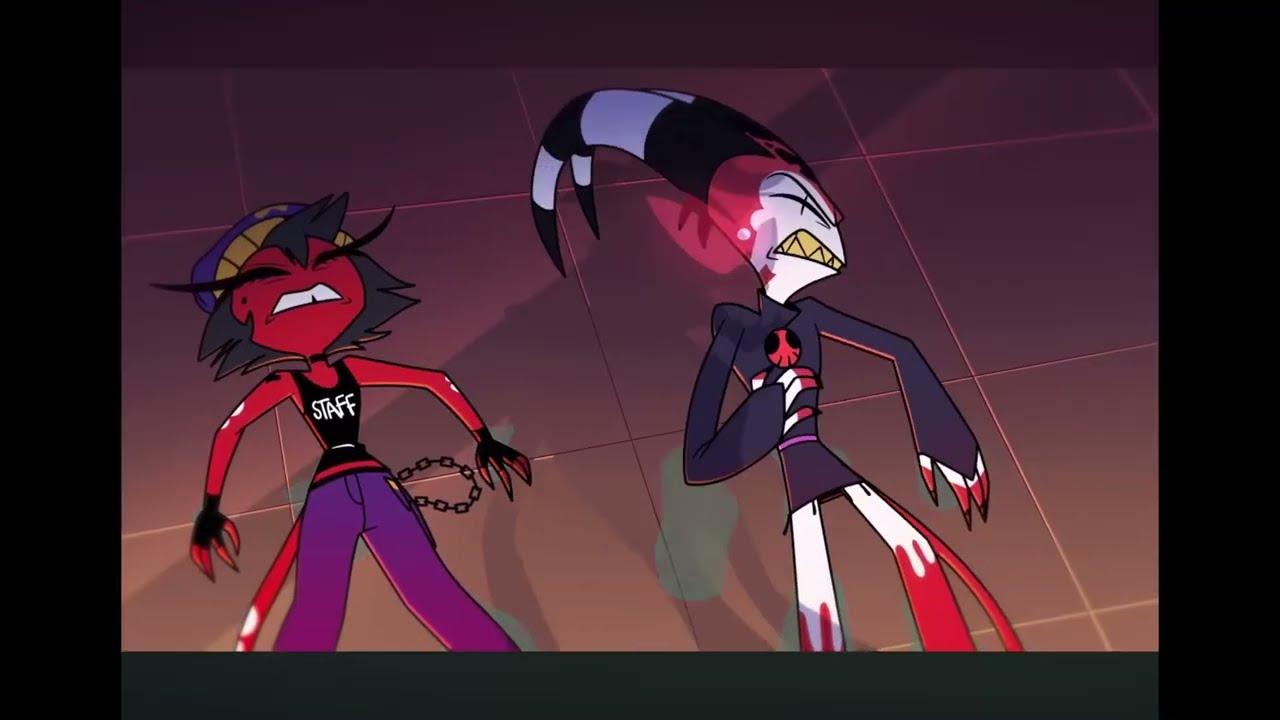 Ghostfckers Badass Fight part 1 #helluvabossseasontwo #helluvabossblitzo