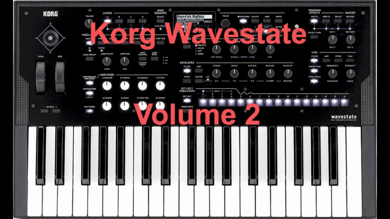 Korg Wavestate Volume 2 by Marc Barnes.