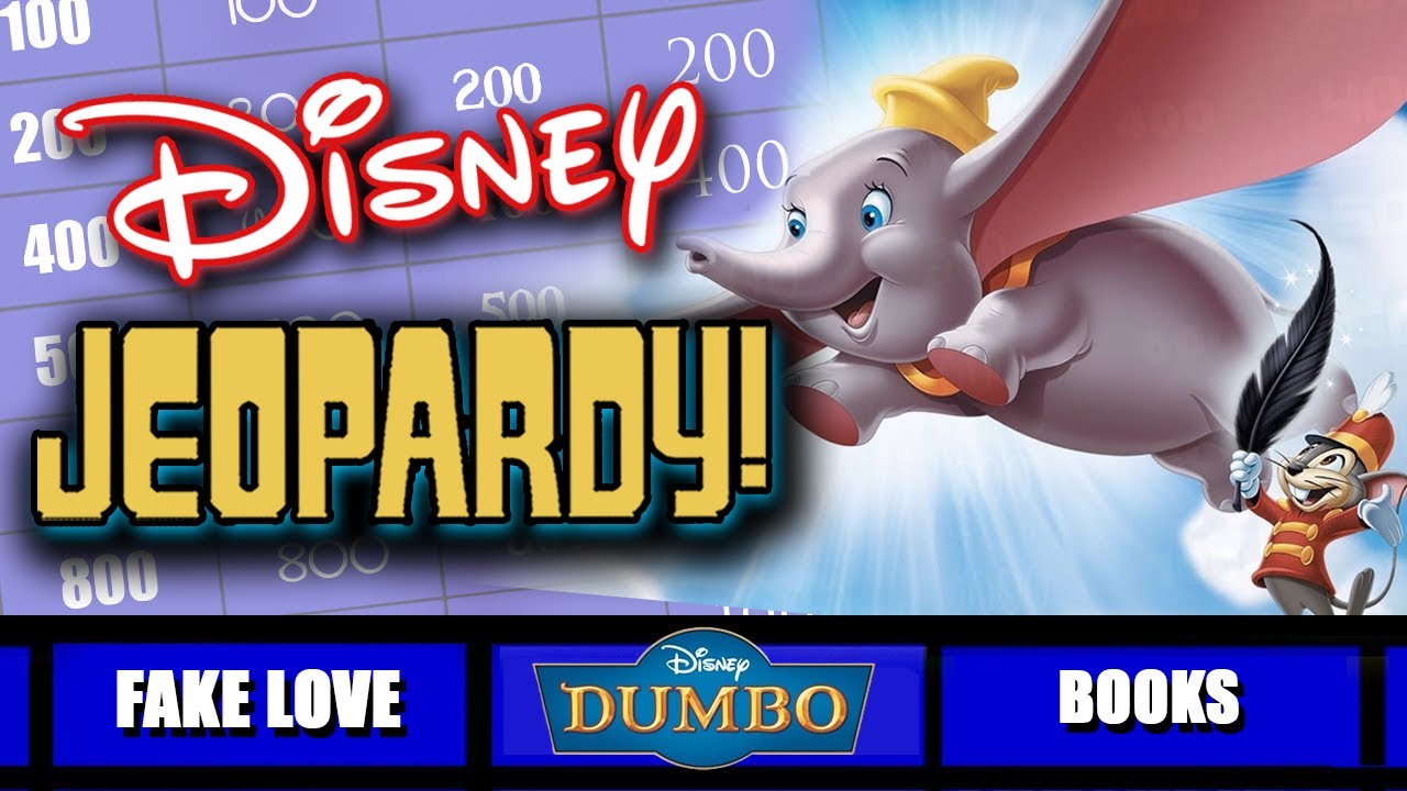 Disney Jeopardy • 26 Trivia Clues • Test Your Knowledge