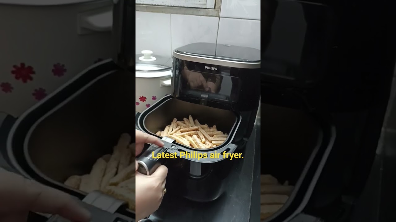 Philips air fryer (cook with less oil)
