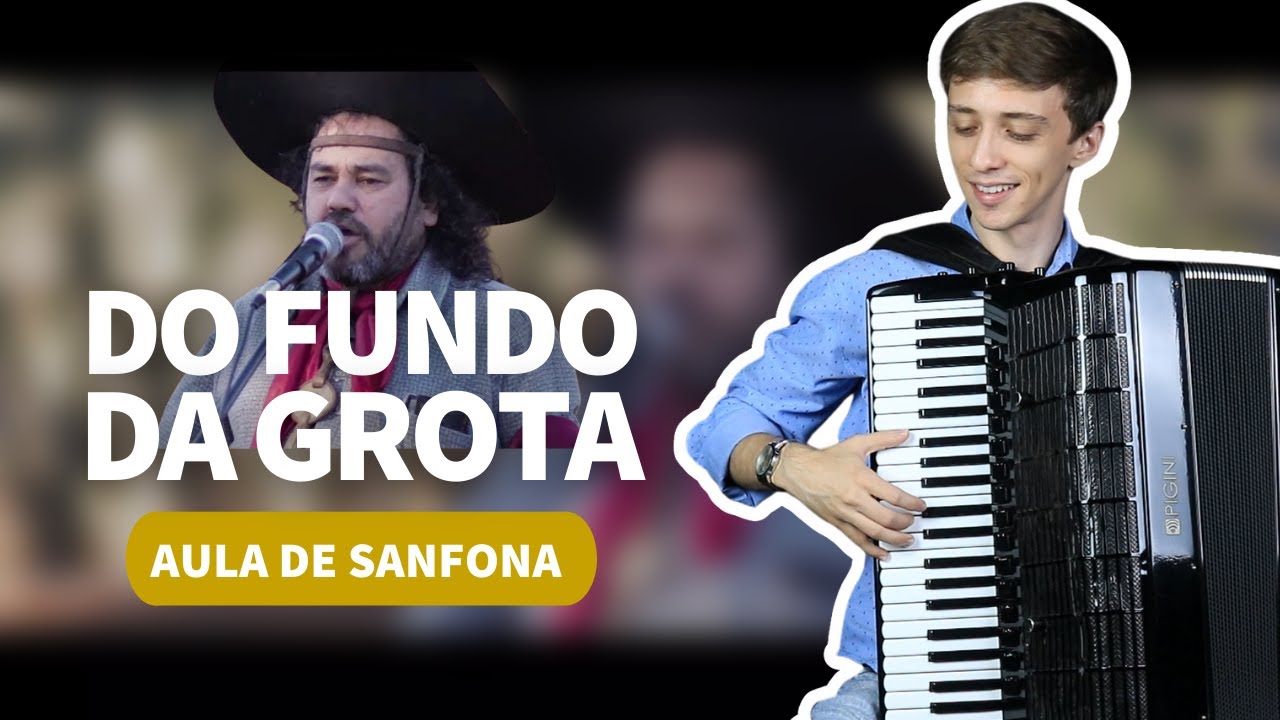 Como tocar Do Fundo da Grota - Baitaca | Aula de Acordeon