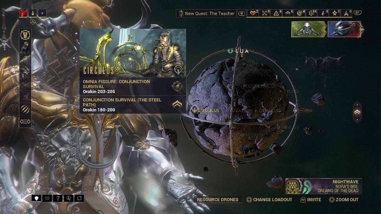 Warframe - Tesla Frost em missão
