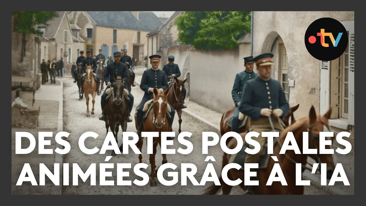 Il anime de vieilles cartes postales gr&acirc;ce &agrave; l'intelligence artificielle