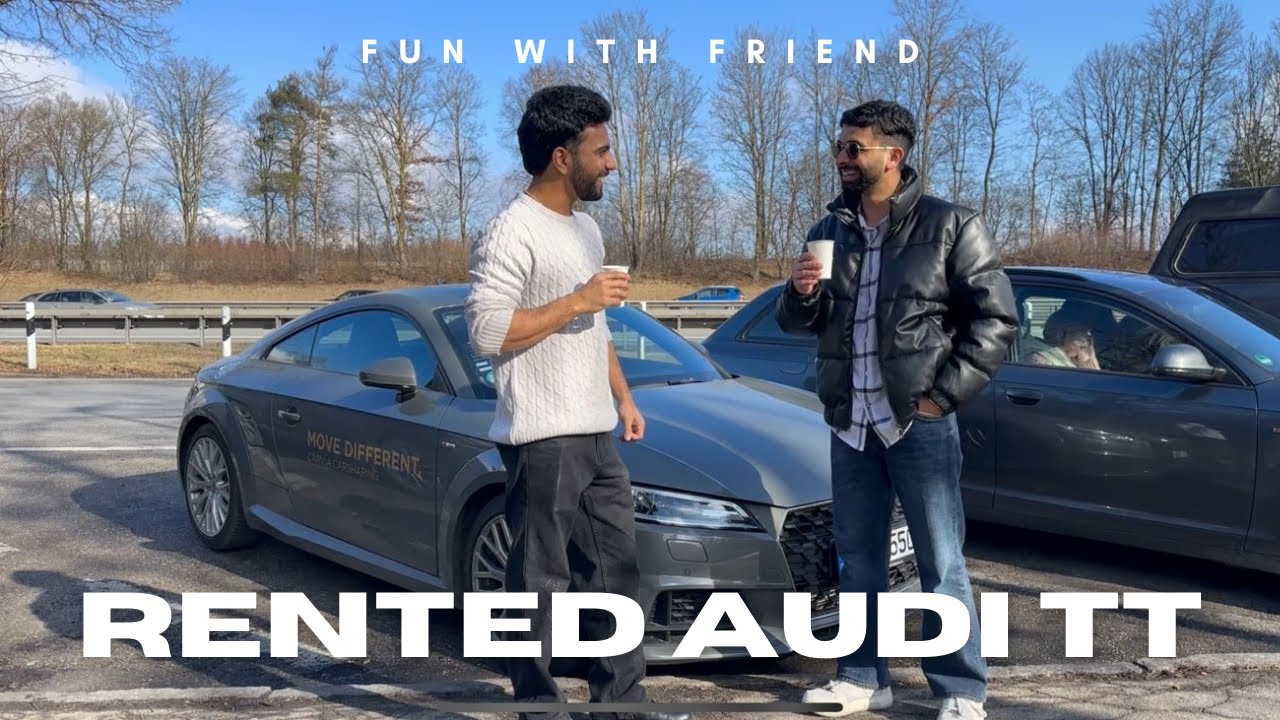 We Rented an Audi TT in Germany | Autobahn Drive Experience 😍