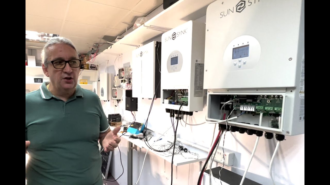 Добавление батарей к существующей фотоэлектрической системе #sunsync