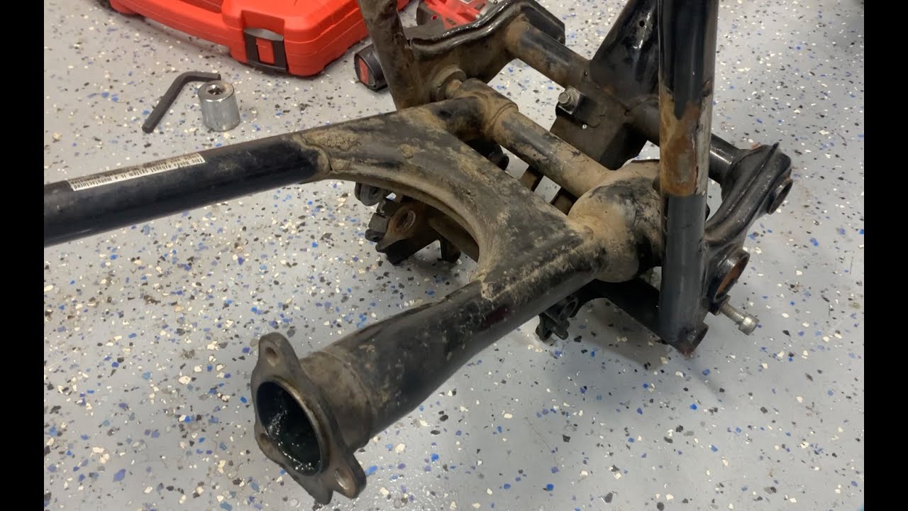 CX500 Swing arm and bearing removal removal