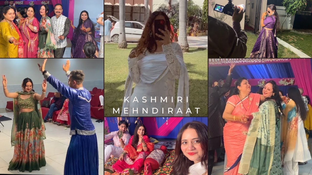 Bachkot Dance Fun 💫 | Cousin’s Kashmiri Pandit Mehndiraat | Gemini Palace Jammu