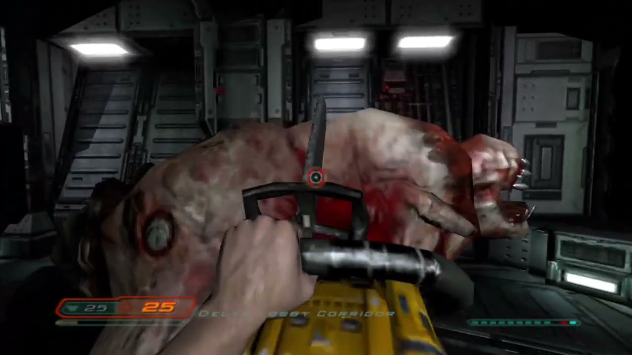 Doom 3 (Xbox) [Nightmare] level 20 speedrun