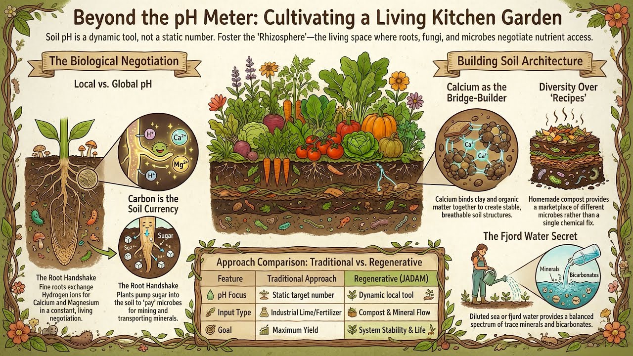 soil pH -  the dynamic nature of soil pH in your kitchengarden 👩🏻‍🔬 with Kesser and Steen