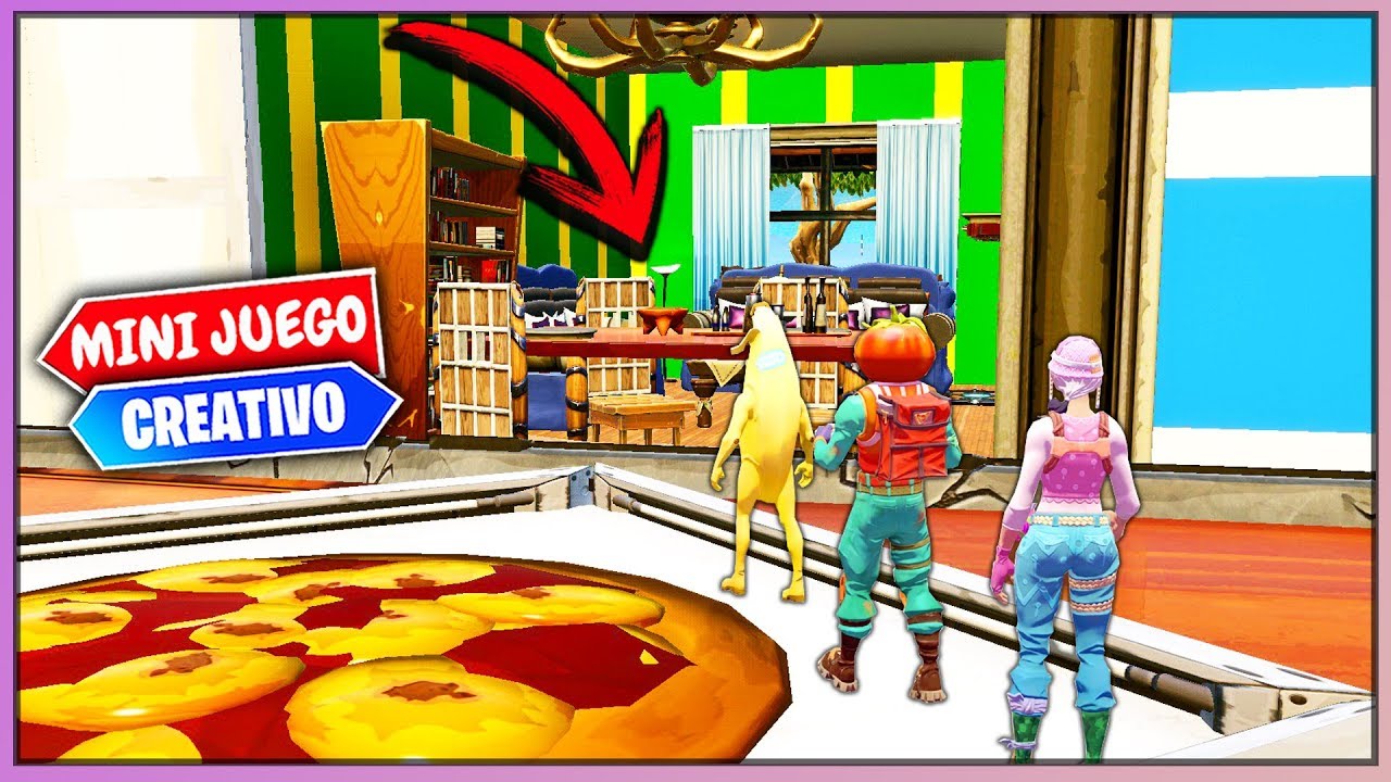 ESCONDITE EN UNA *CASA GIGANTE* HIDE AND SEEK (FORTNITE MINIJUEGOS)
