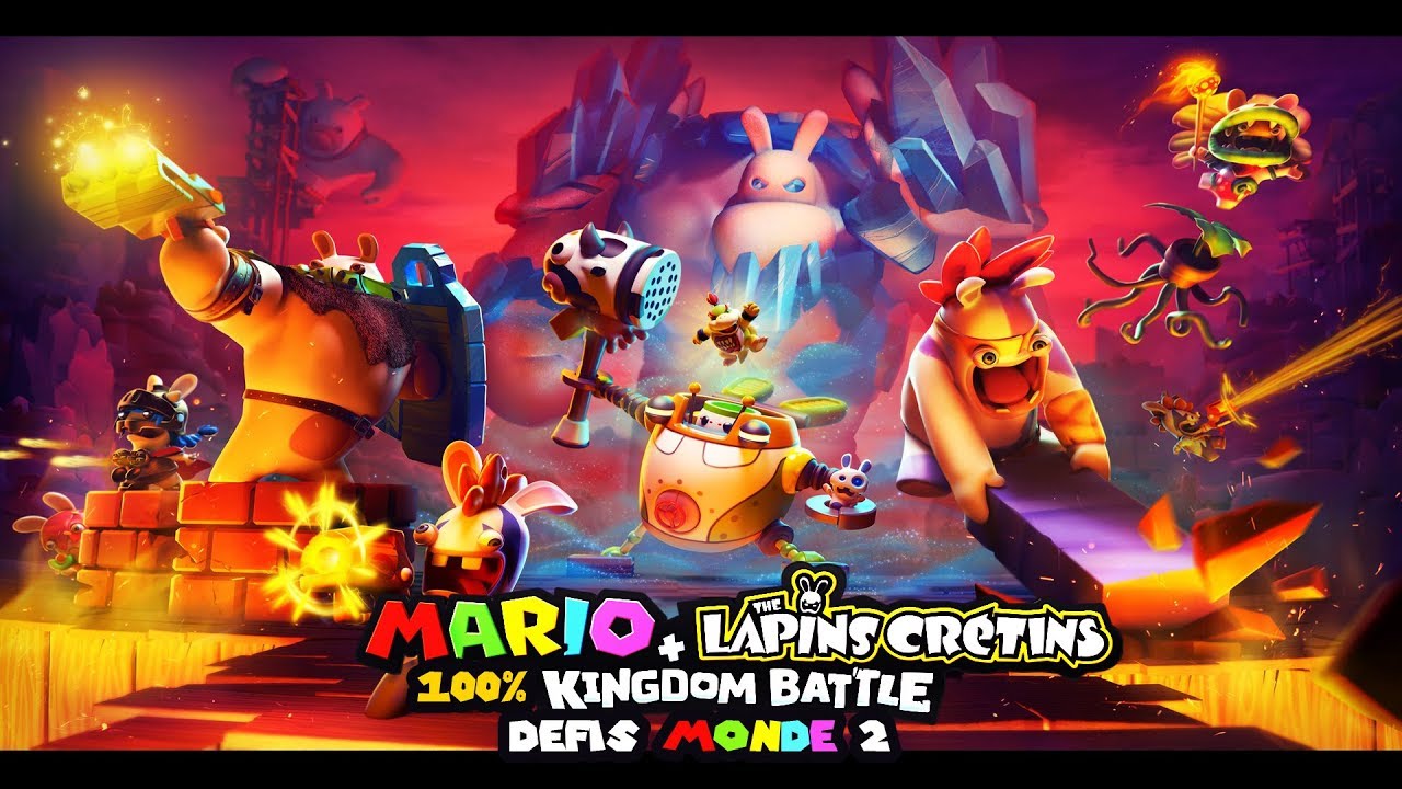 [Mario + Lapins Crétins Kingdom Battle] Défis Monde 2