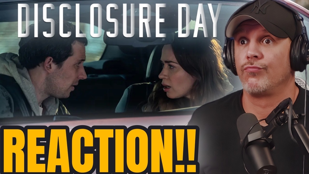 DISCLOSURE DAY TRAILER REACTION! How much does Spielberg really know?!