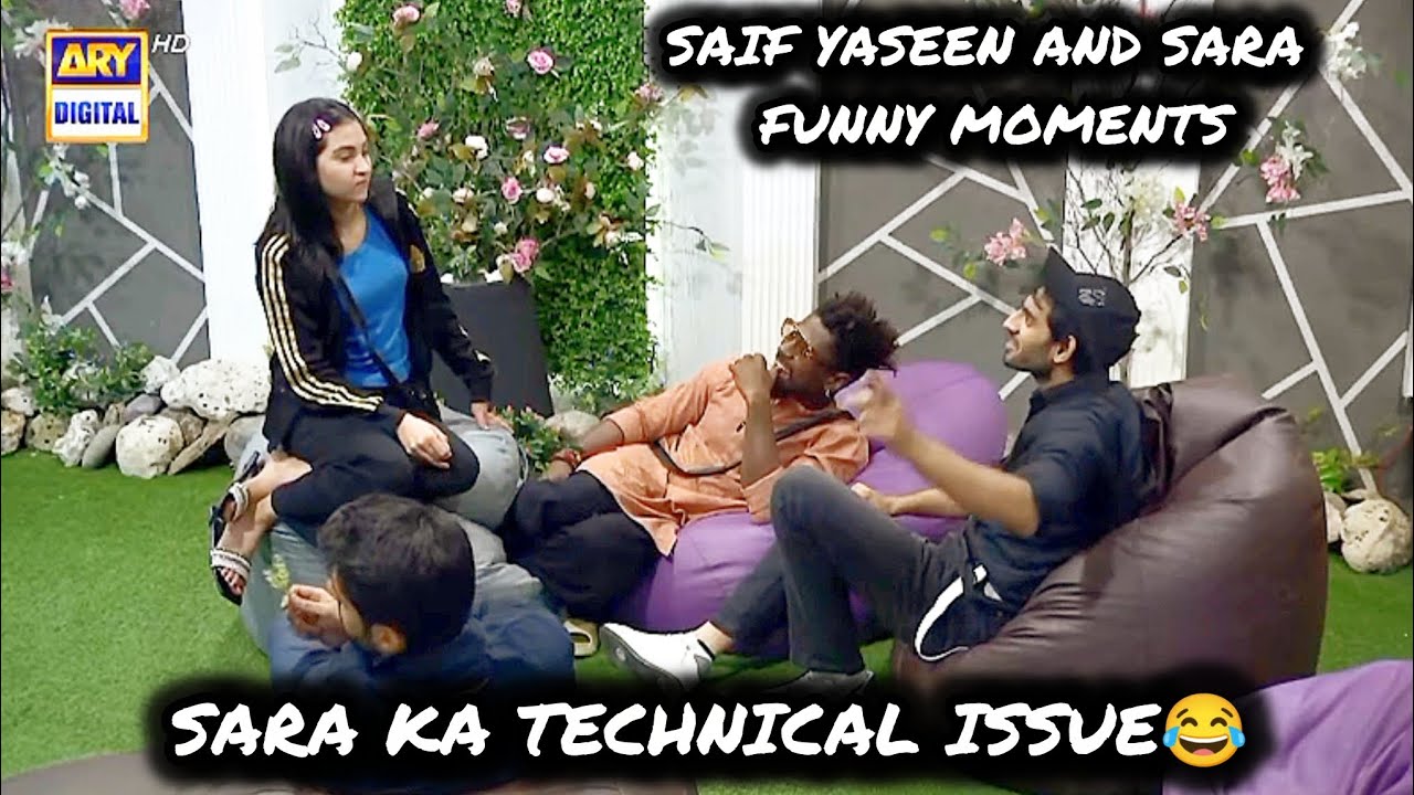 SARA NEELUM KA TECHNICAL ISSUE 😂| SAIF YASEEN SARA FUNNY SCENE | #tamashaseason4 Ep 44 tamashauncut
