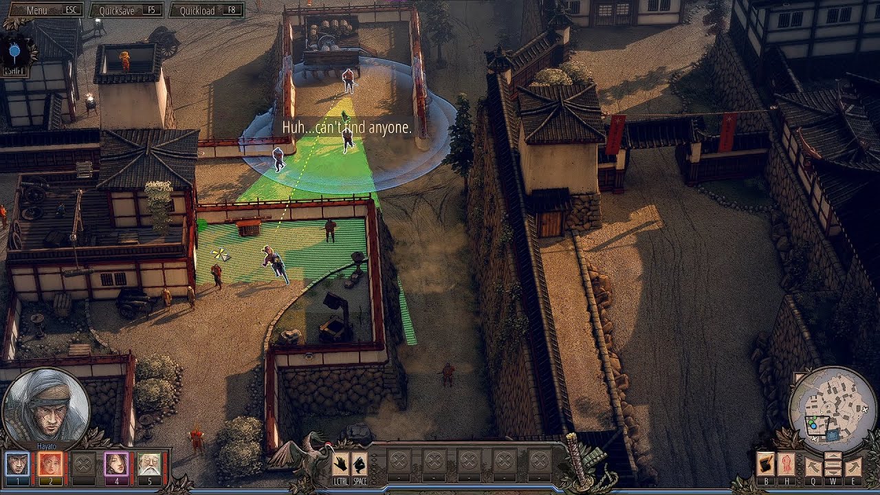 13 Sunpu Castle (No Aiko's route/ No Knockout Kill Alarm/ Hardcore) [13:11] Shadow Tactics Speedrun
