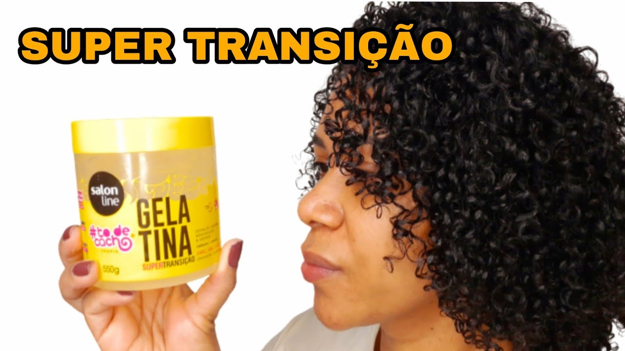 GELATINA SALONLINE SUPER TRANSIÇÃO| TO DE CACHOS
