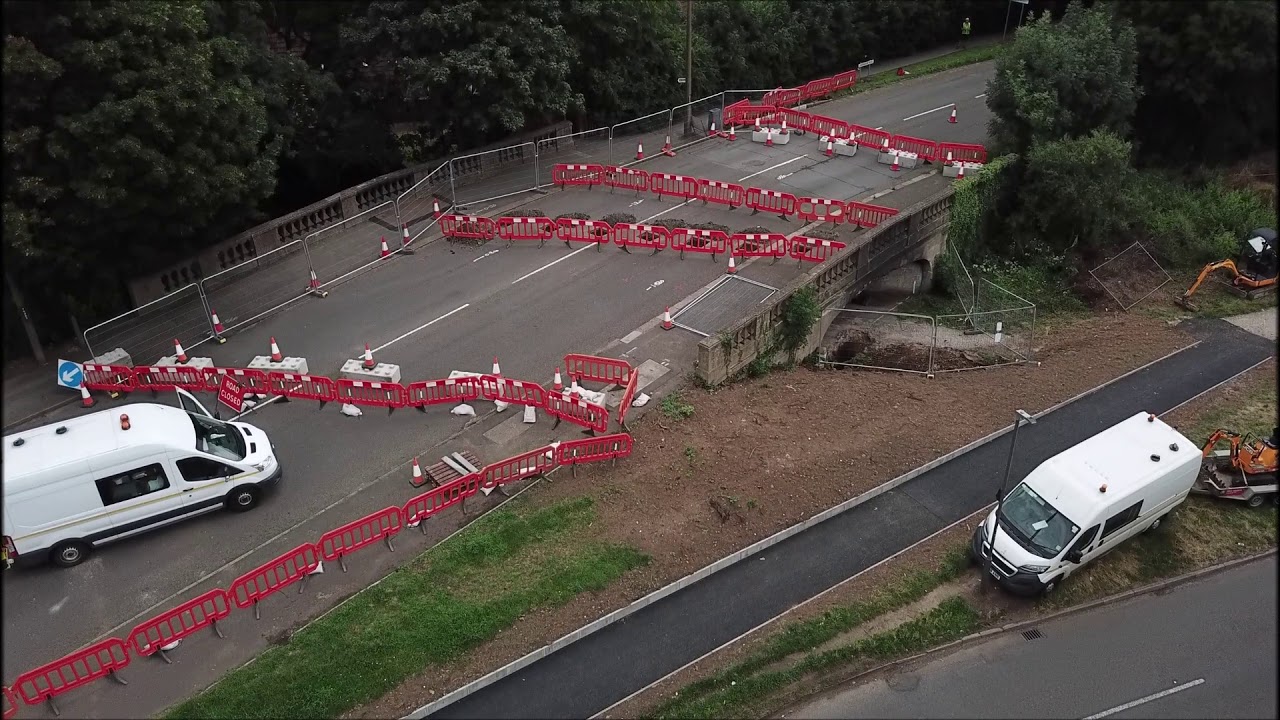 Longmoor Bridge is falling down