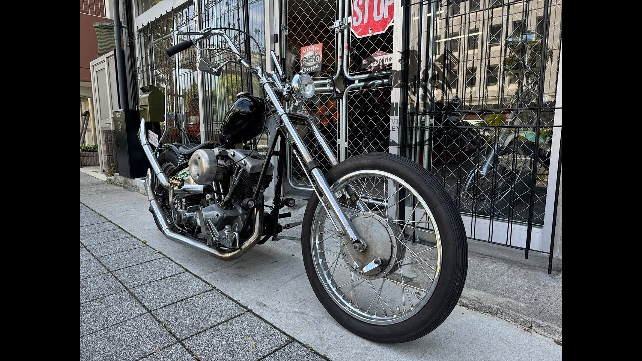 公認リジットチョッパー 1977 SHOVELHEAD FXE1200 オーバーホール済み 車検付き 販売車両のご紹介