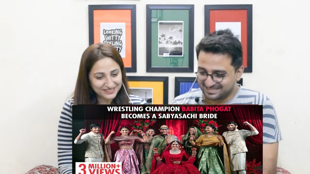 Pakistani Reacts to Babita Phogat's Bridal Journey | Band Baajaa Bride with Sabyasachi | Season 9 |