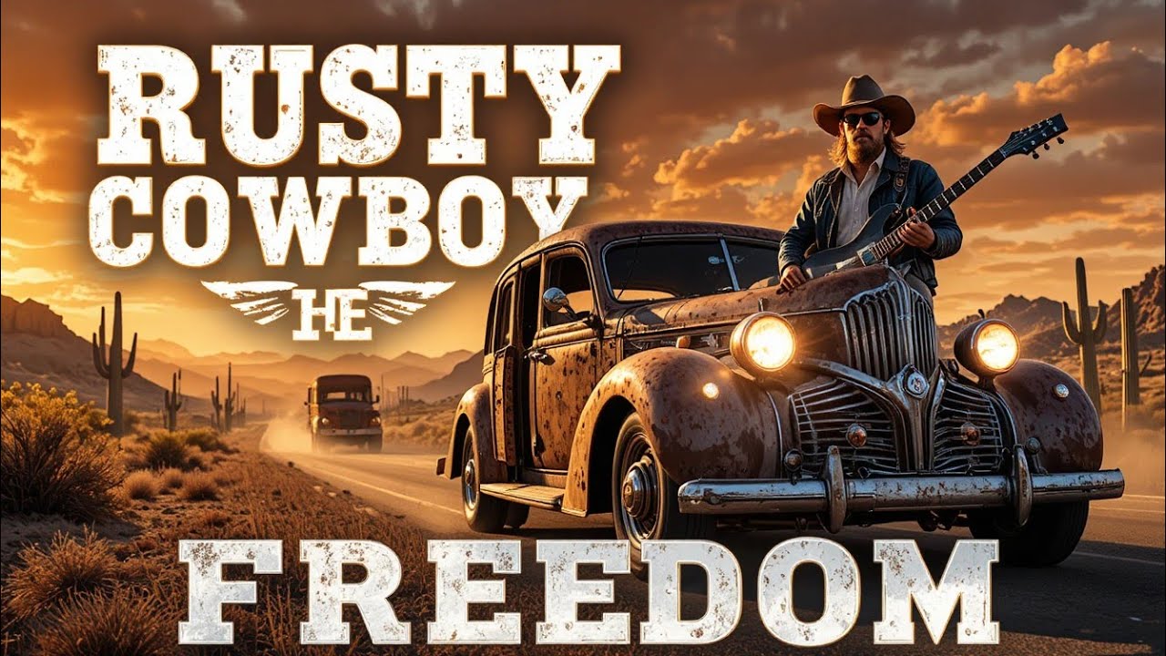 Rusty Cowboy Rock Mix &ndash; Rebel Riders & Whiskey Roads | Southern Country Rock Fire #CowboysAndChrome
