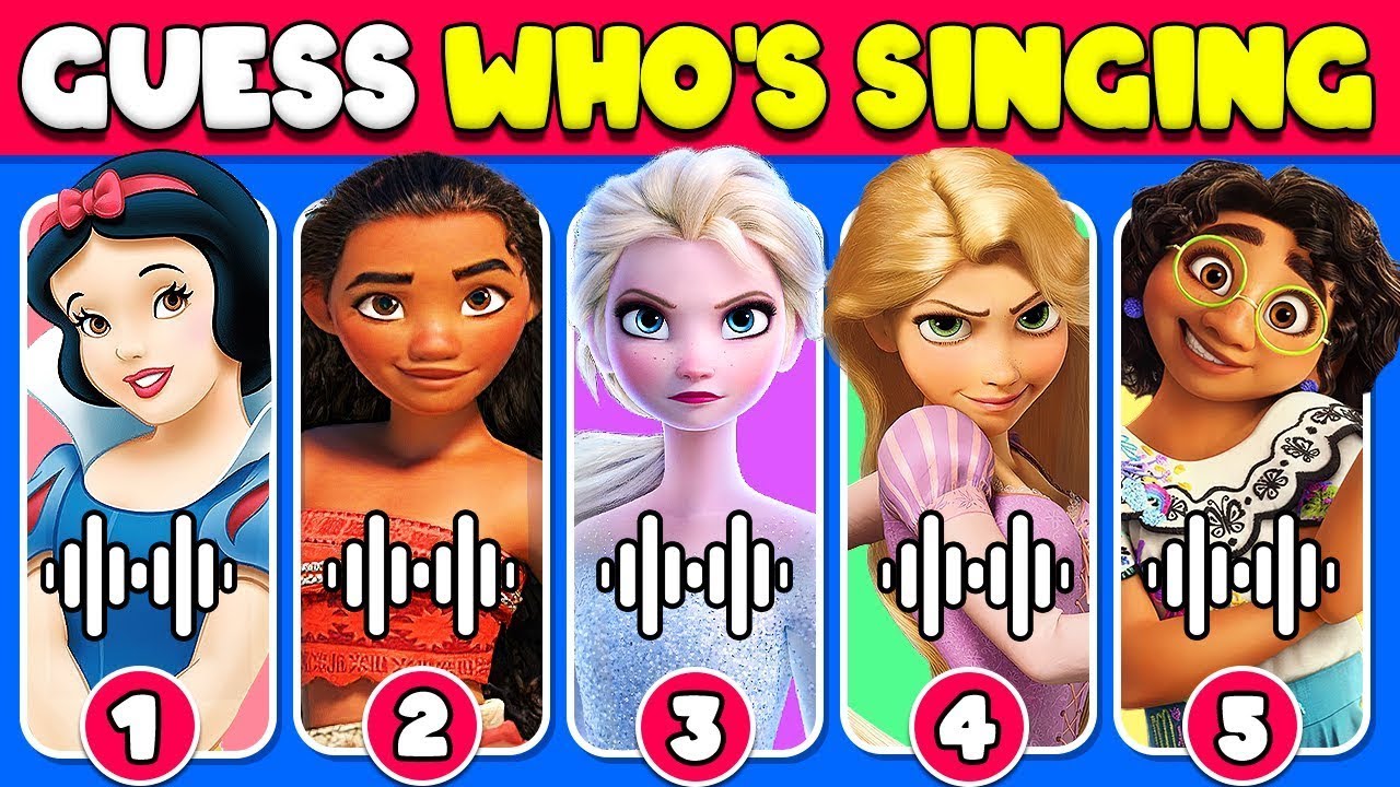 Can You Guess The Disney Characters  & Miraculous Ladybug By Their Voice |Guess The Song|Great Quiz