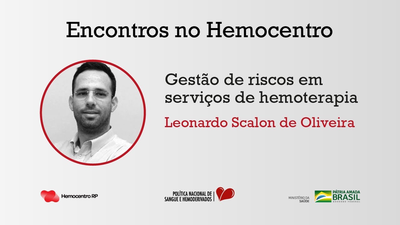 Gestão de riscos em serviços de hemoterapia