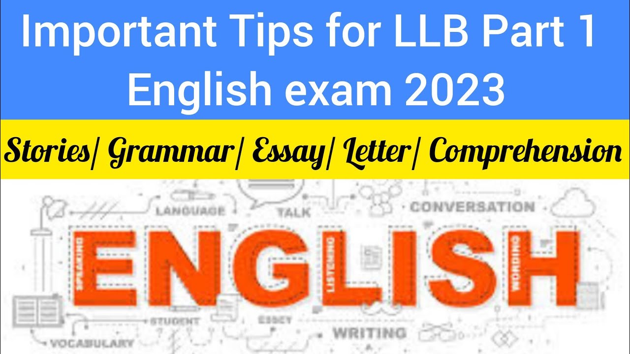 Important Tips for English LLB Exam in Punjab University :: English Law paper for LLB Part 1.
