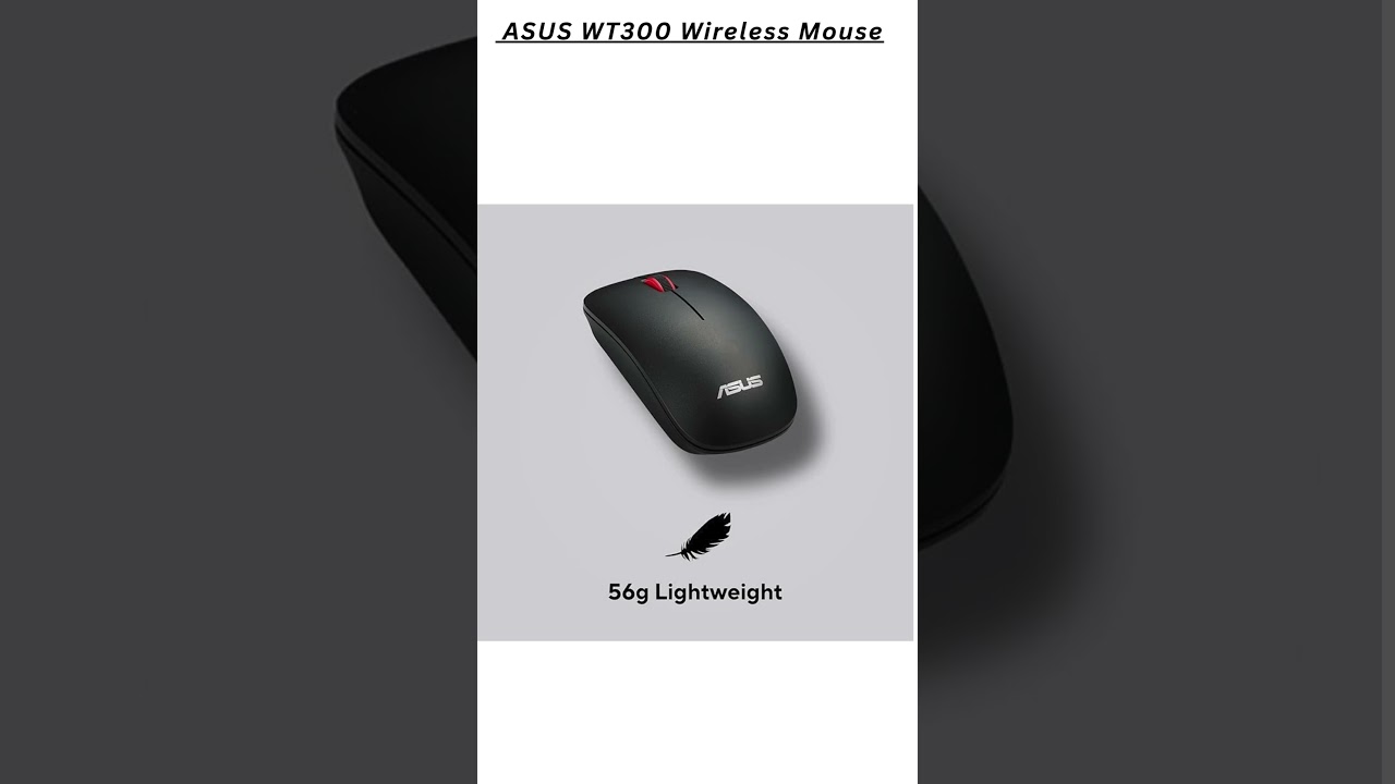 🖱️ ASUS WT300 Wireless Mouse &ndash; Comfort for Everyday Use