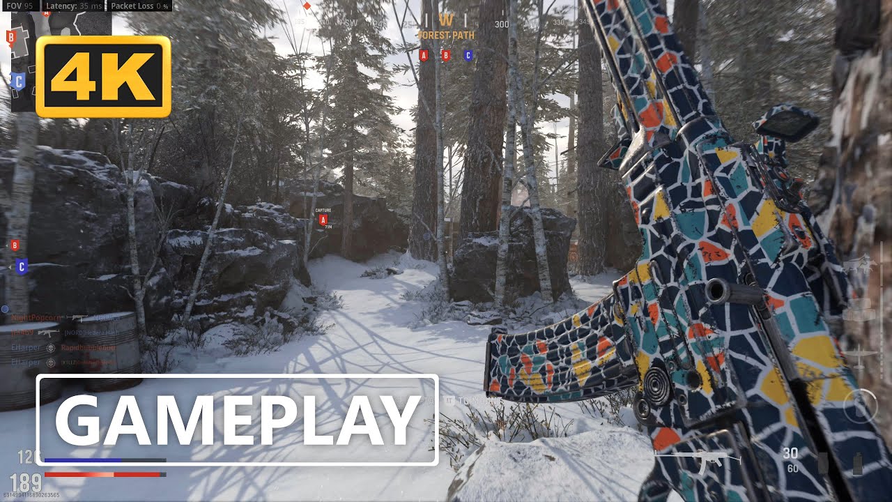 Call of Duty Vanguard Multiplayer Gameplay 4K