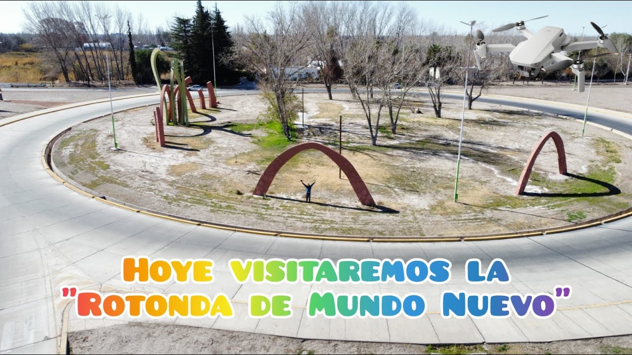 La rotonda de Mundo Nuevo - Rivadavia, Mendoza