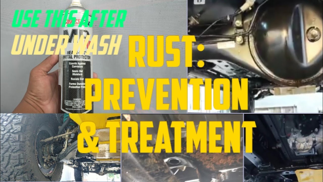UNDERCHASSIS OF TOYOTA HILUX 4x4 OFF-ROAD Trail l how to,RUST: prevention & treatment