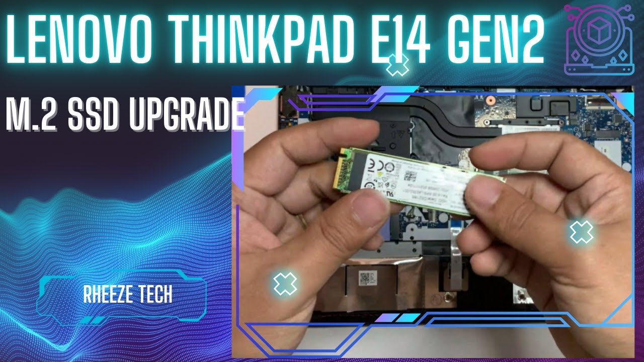 How to Install/Upgrade SSD on Lenovo ThinkPad E14 Gen 2 — Full Walkthrough