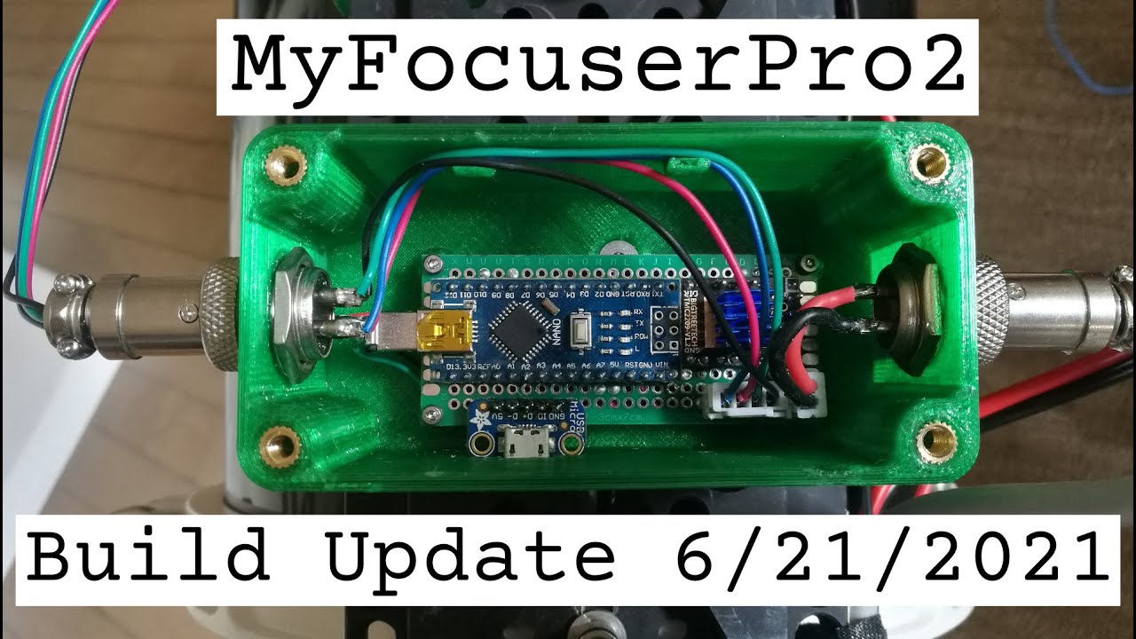 Update: MyFocuserPro2 custom build for Sky-Watcher 190MN Telescope