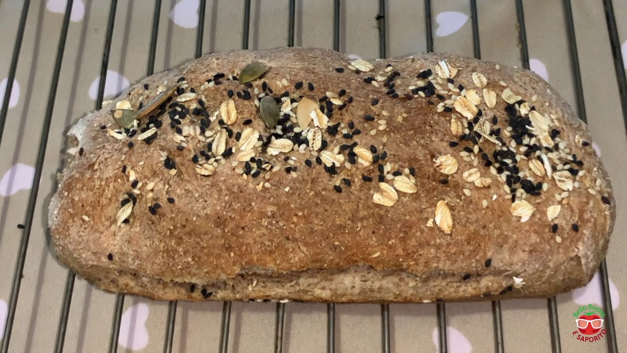 Pan Bauletto Integrale 🍞  Facile da Preparare