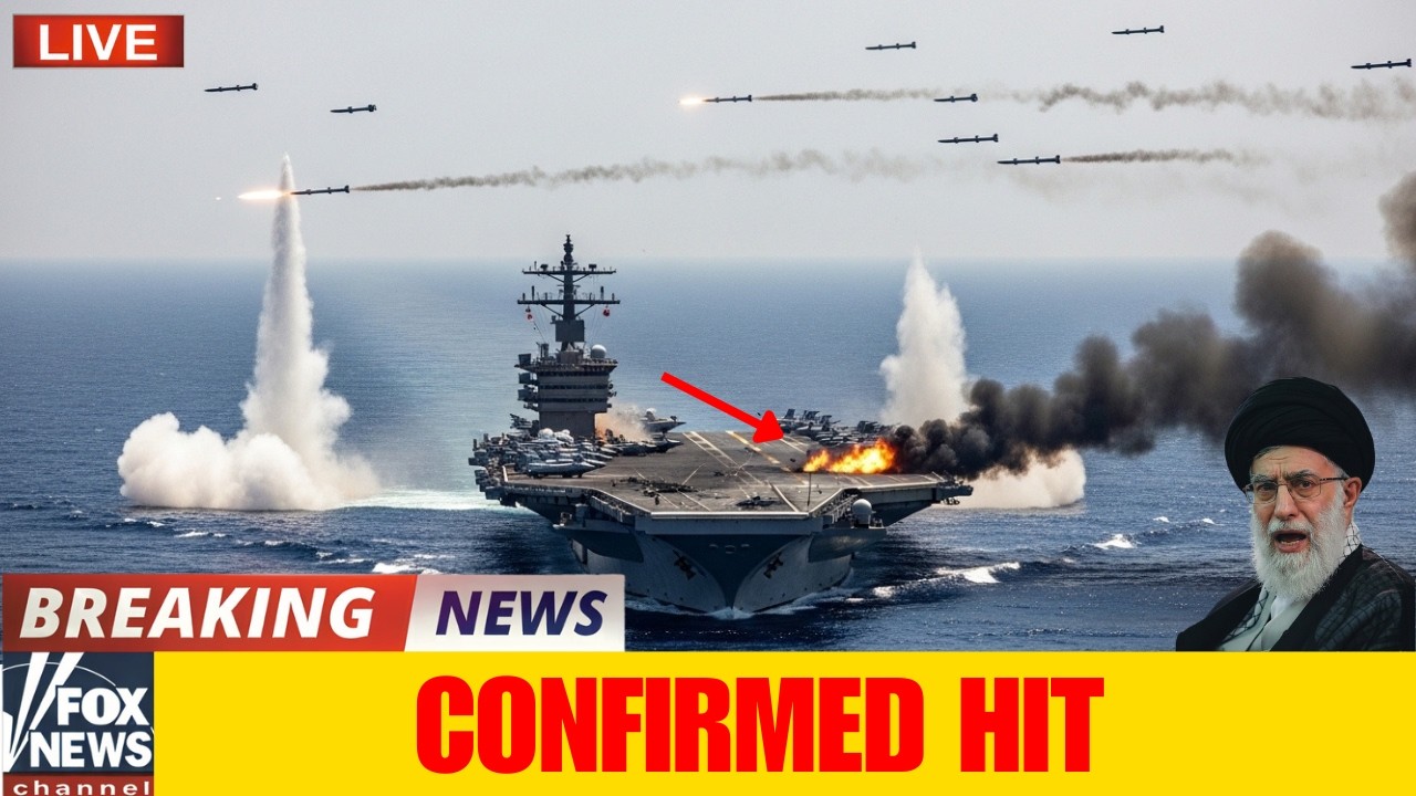 Iran Fires 18 Missiles at USS Gerald Ford in Arabian Sea &mdash; America's 7-Minute Obliteration